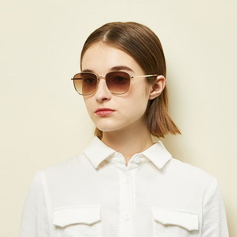 Classic Retro Square Women's Sunglasses 18M6458